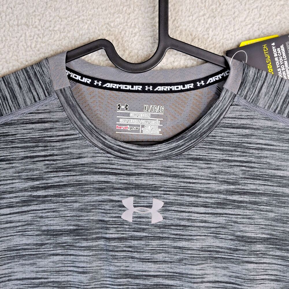 NEW Under Armour CoolSwitch Compression Shirt Hea… - image 3